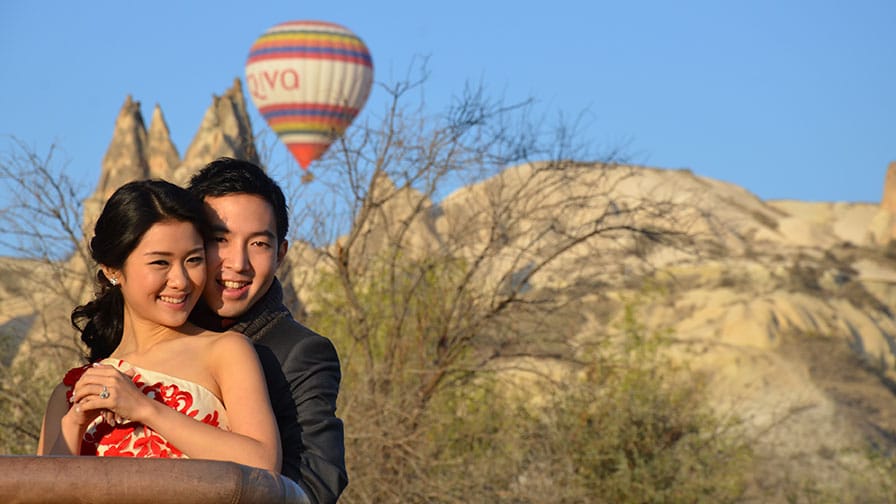 Cappadocia (Kapadokya) Balloon Wedding