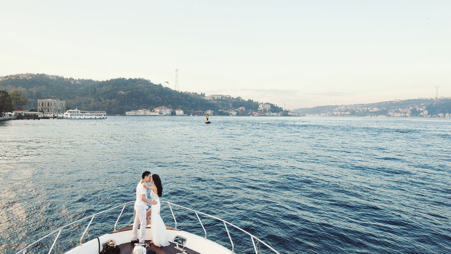 Private Bosphorus Cruise after Wedding