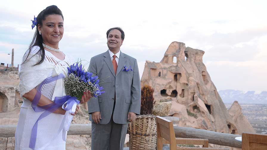 Mohammed & Najwa in Cappadocia Turkey Wedding